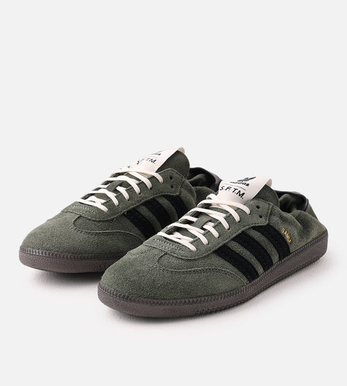 Adidas x SFTM Samba OG Basgrn Cblack Goldmt