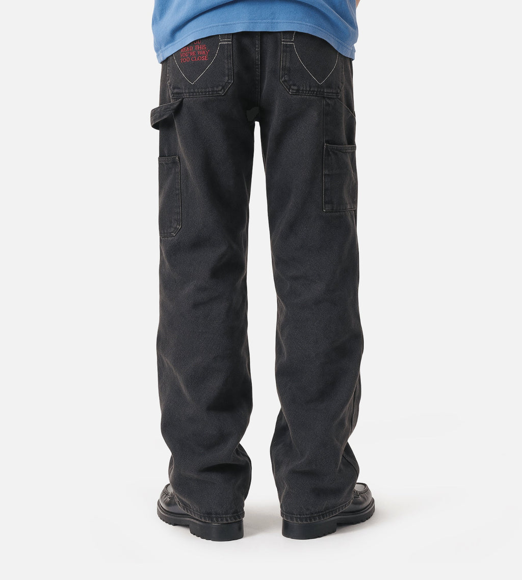 Carne Bollente Caught You Staring Trousers Off-Brown
