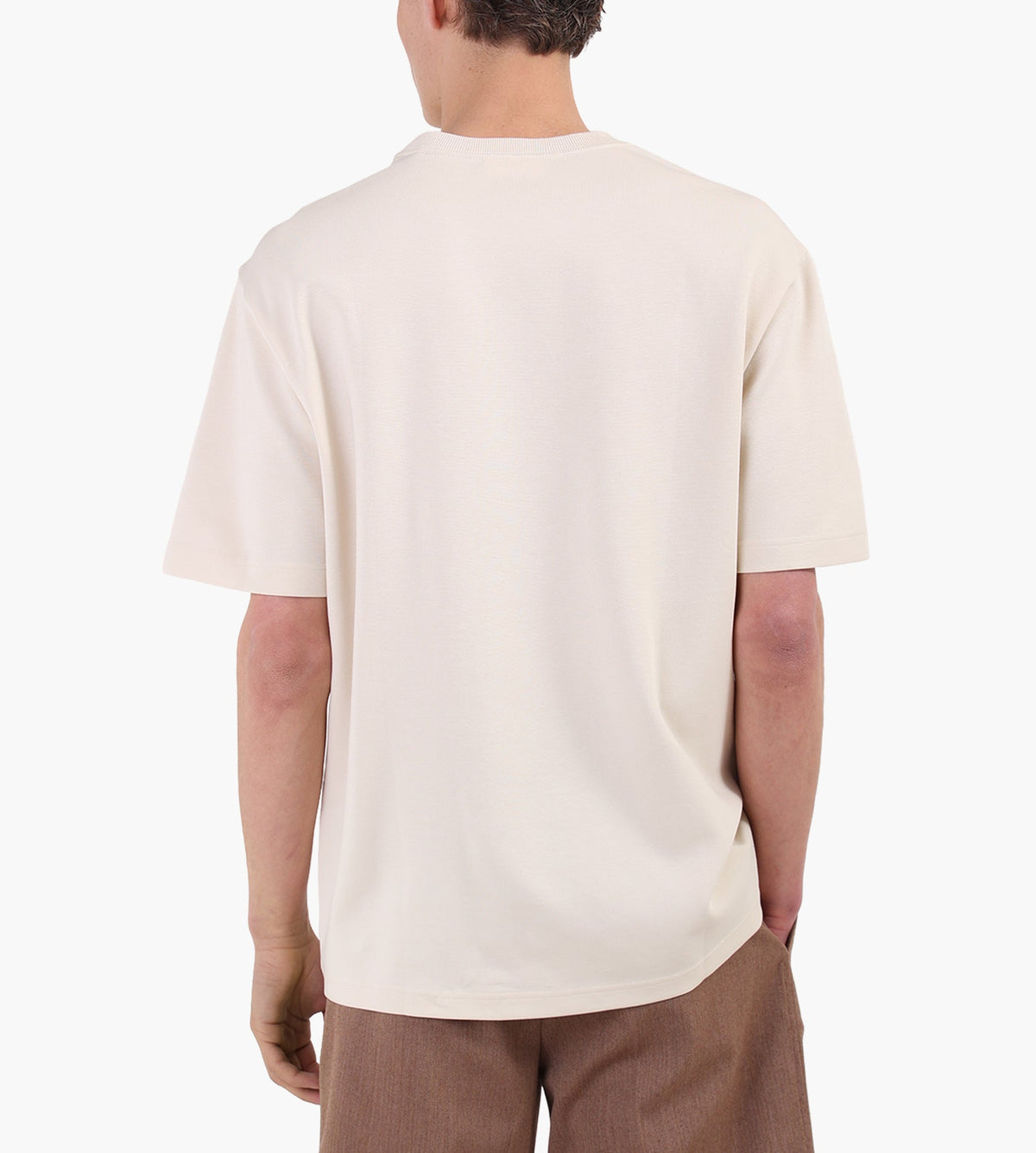 NN.07 Nat Logo Tee 3457 Ivory