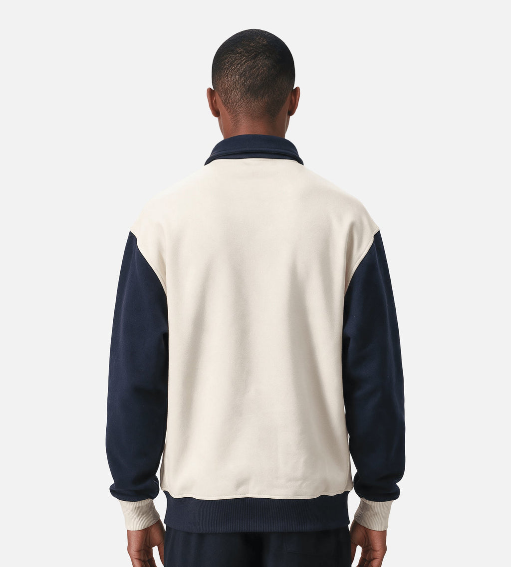 PAL Sporting Goods Pre Game Half Zip Marshmallow Navy