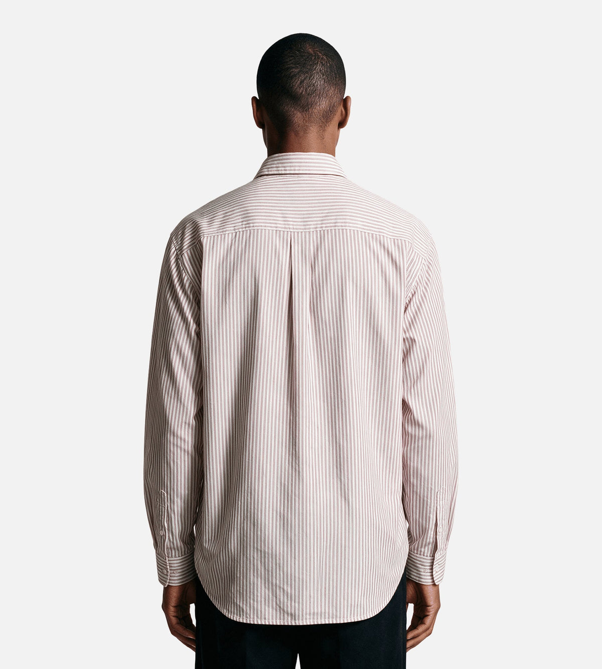 New Amsterdam Surf Association Beach Shirt White Red Stripe