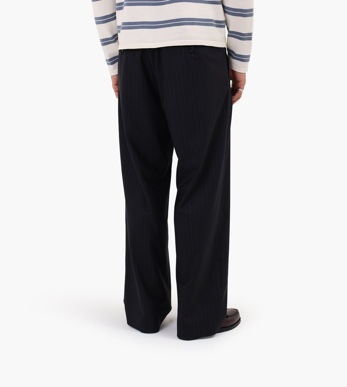 NN.07 Kay Trousers 10037 Navy Stripe