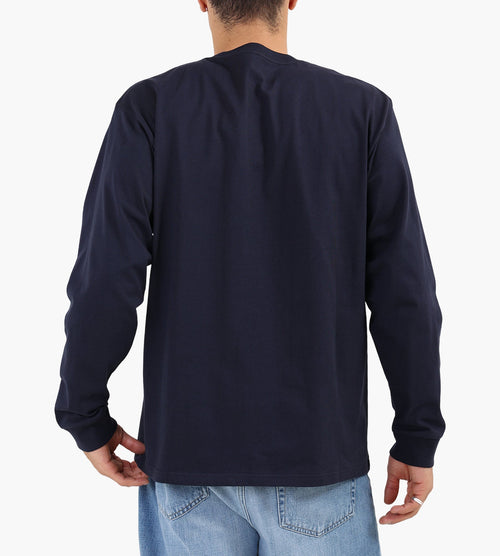 Carhartt WIP Chase Longsleeve Dark Navy Gold