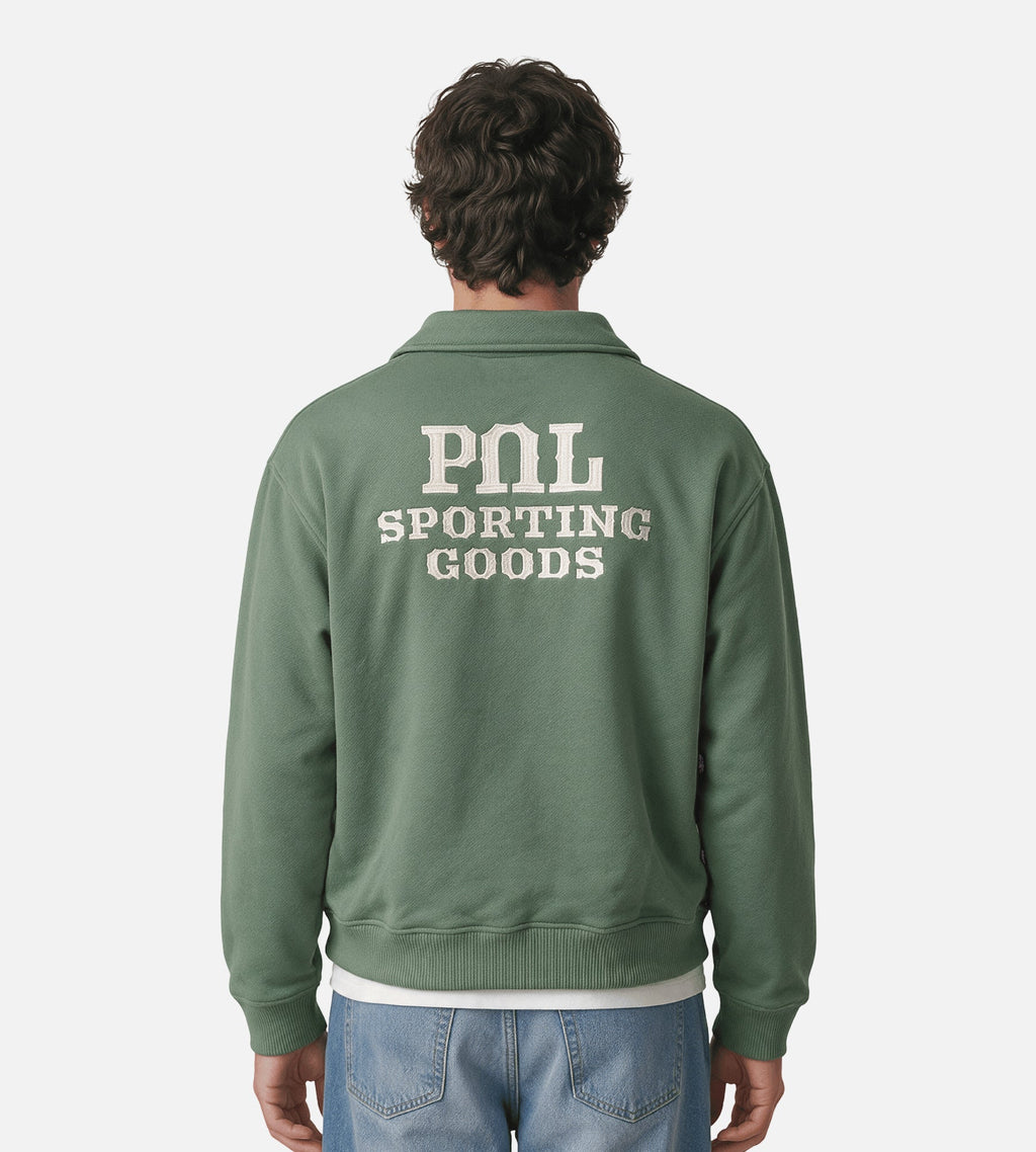 PAL Sporting Goods P&L Polo Sweatshirt Light Green