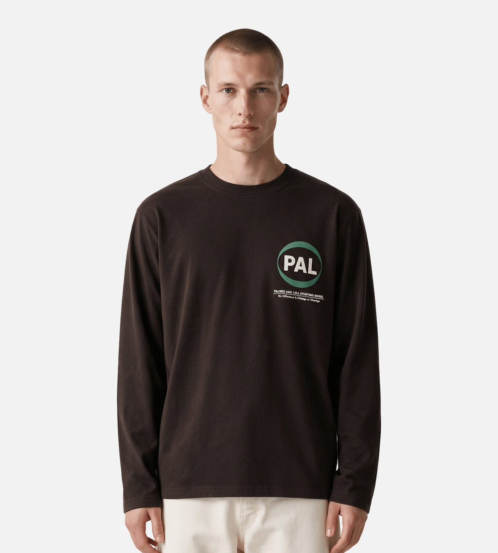 PAL Sporting Goods Pre Game Longsleeve Deep Mahogany