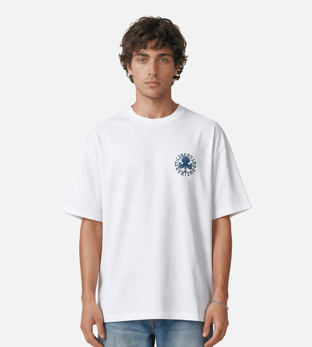 Libertine-Libertine Broke New Lobster Club 3515 Tee White