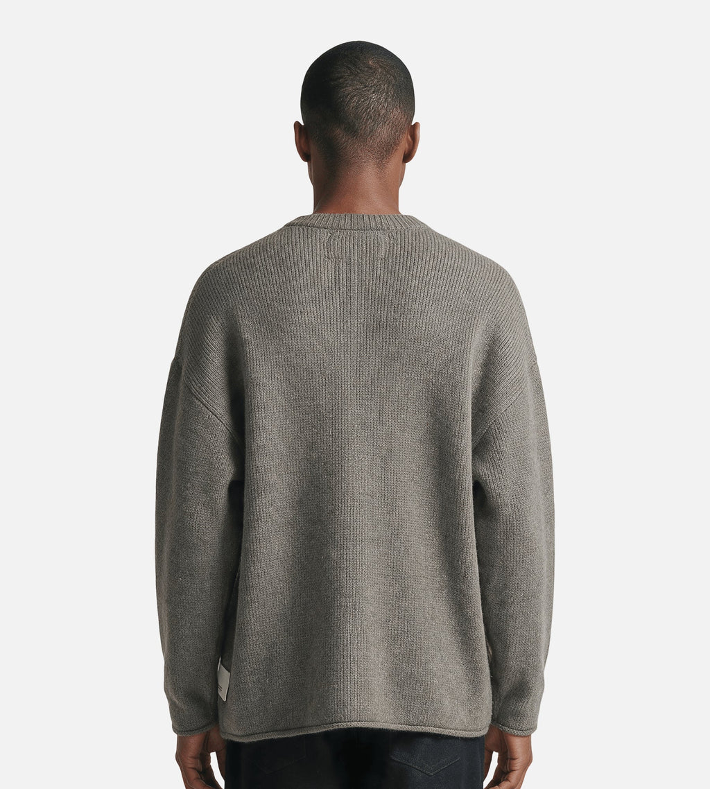 New Amsterdam Surf Association Tide Knit Grey Melange
