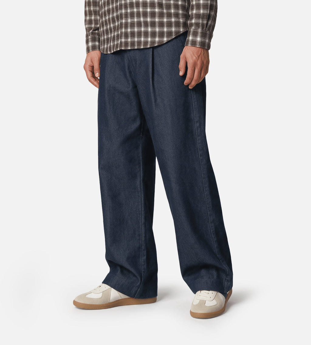 NN.07 Kay 1843 Trousers Raw Indigo