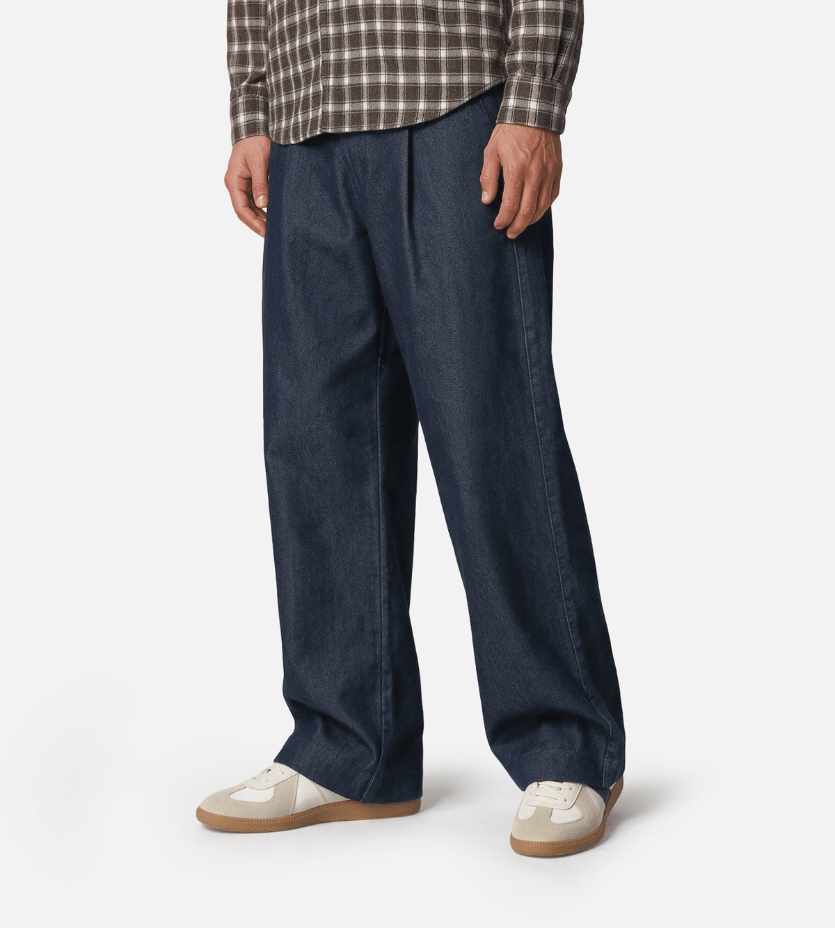 NN.07 Kay 1843 Trousers Raw Indigo
