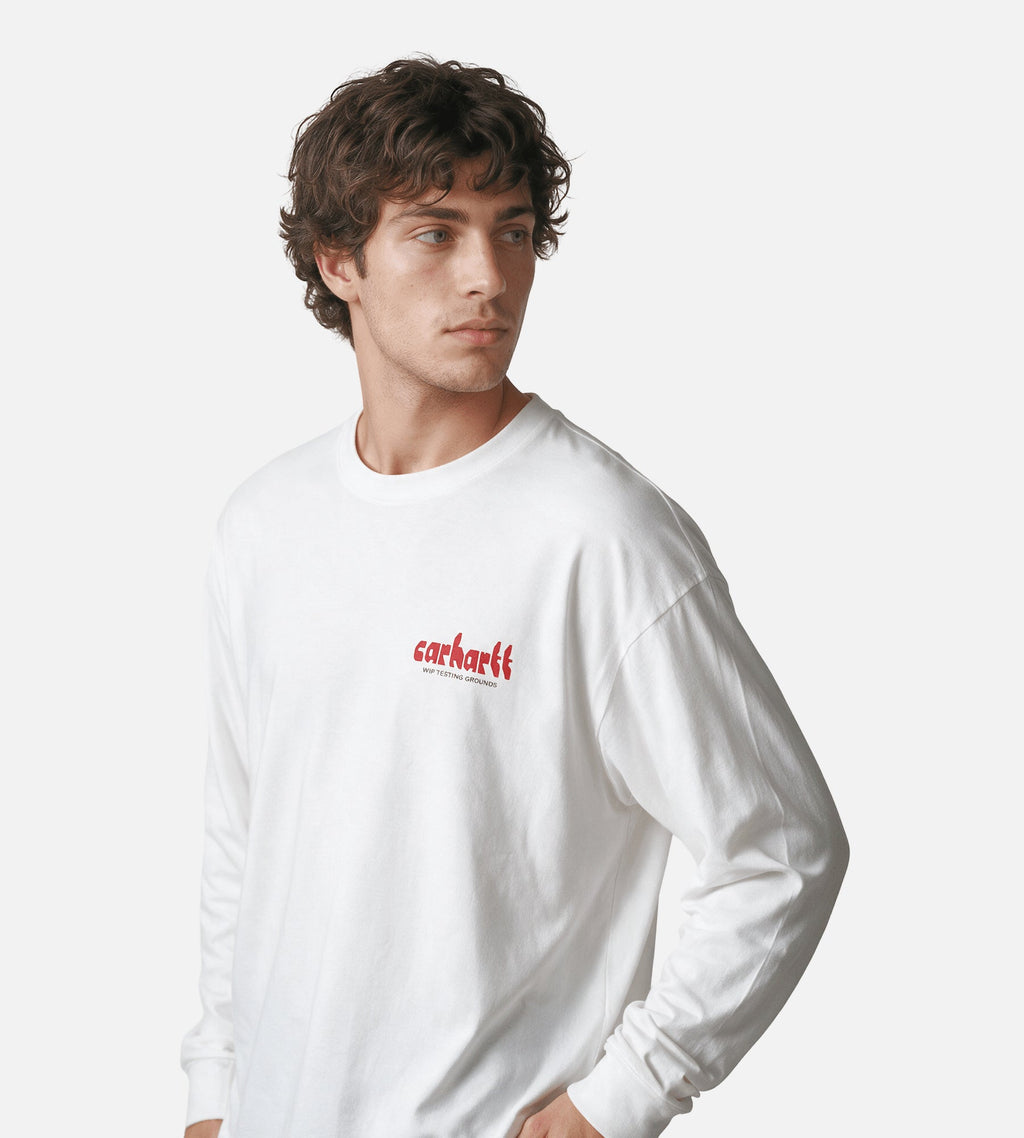 Carhartt WIP Framework Longsleeve White