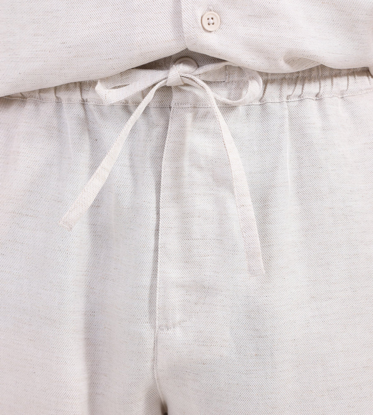 OLAF Linen Blend Short Off White
