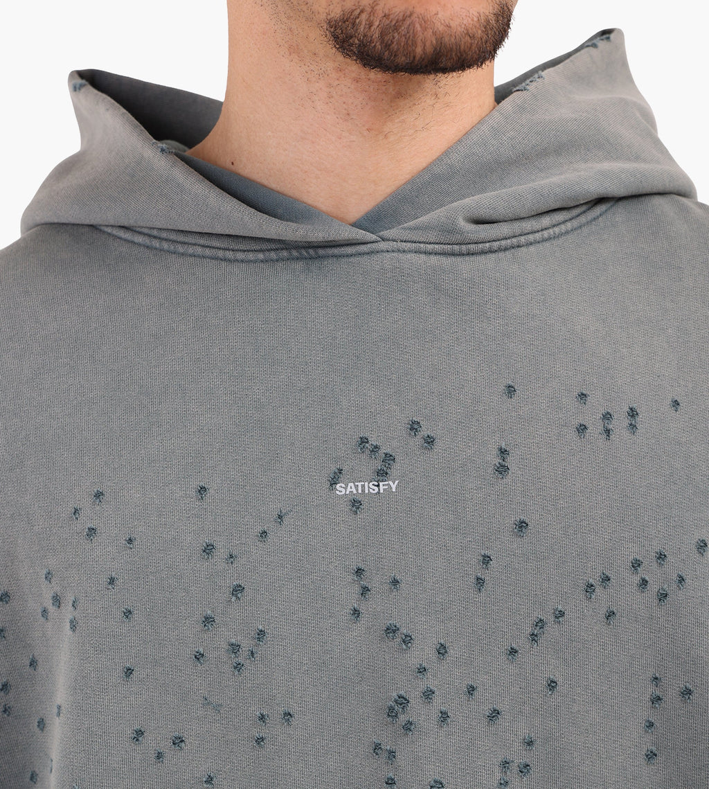 Satisfy MothTech Hoodie Faded Black
