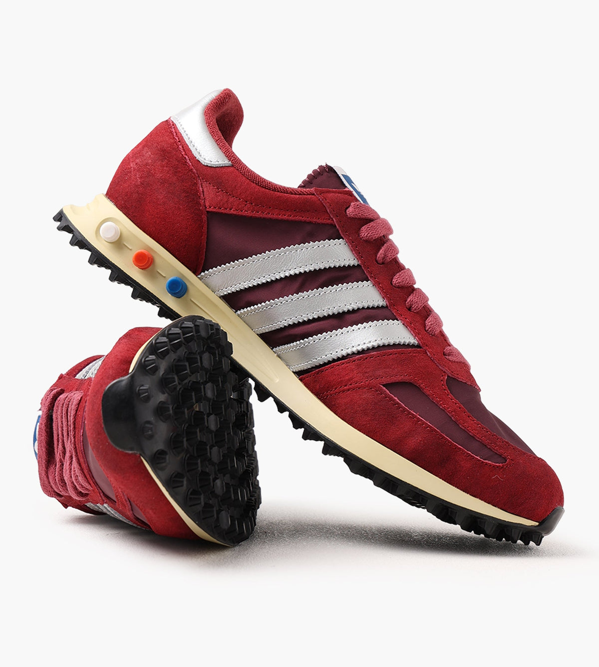 Adidas LA Trainer OG Nobmar Silvmt Maroon