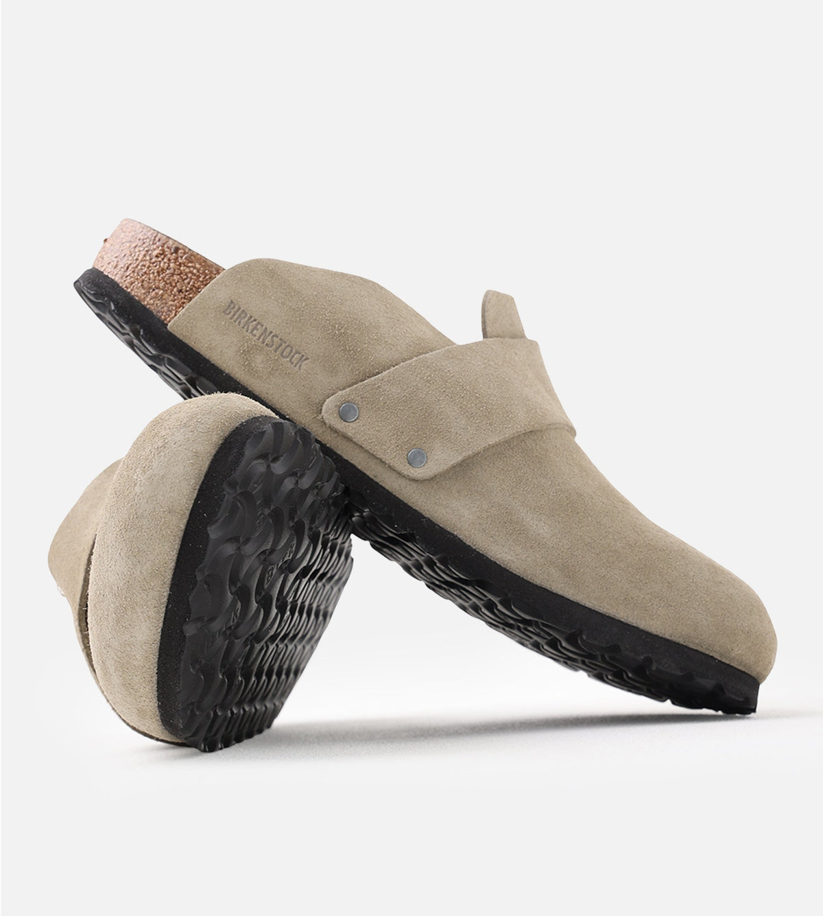 Birkenstock Loma Suede Leather Faded Khaki