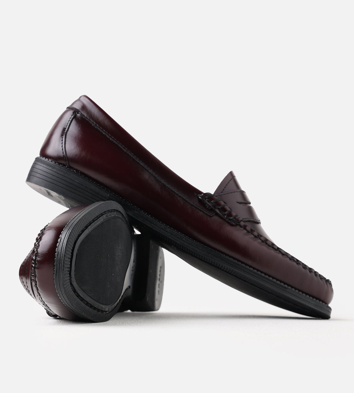 G.H. Bass Weejun II Wmn Penny Wine Lthr