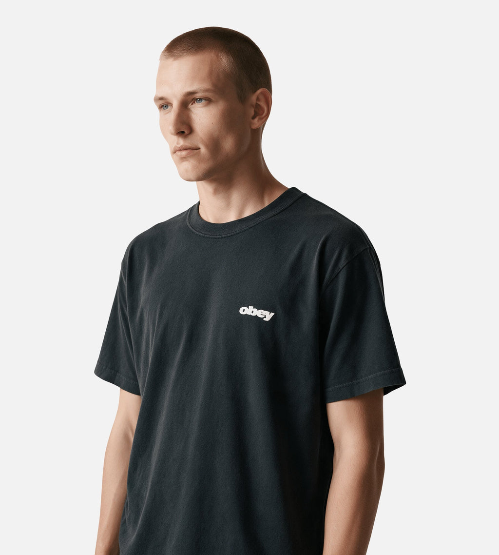 Obey Bounce Tee Black