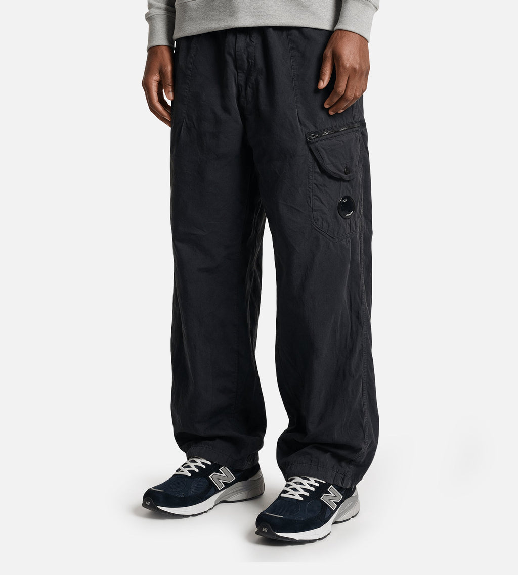 C.P. Company Micro-Reps Boxy Lens Cargo Pants Black