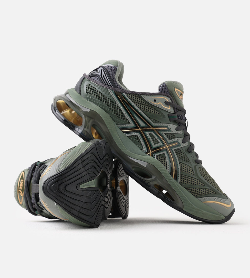 Asics Gel-Kinetic 2.0 Obsidian Grey Olive Canvas