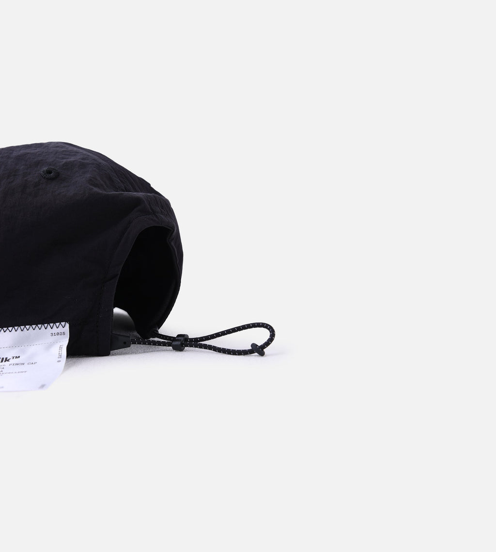 Satisfy FW26 FliteSilk 5-Panel Pinch Cap Black Eagle