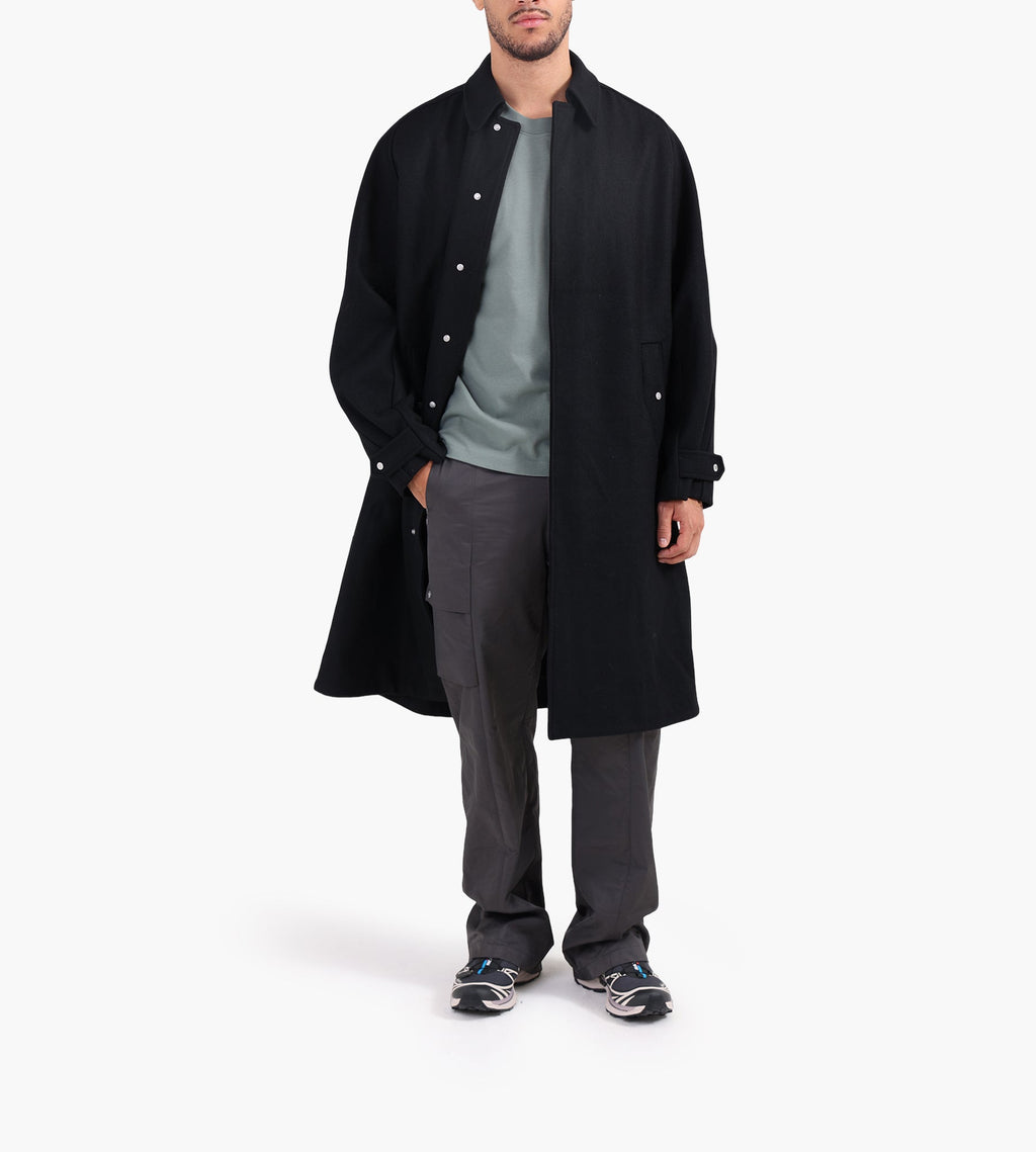 Baskèts | M.J.M.H Wool Coat Black