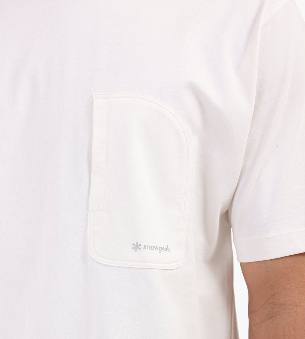 Snow Peak OG Mercerized T-Shirt Off White