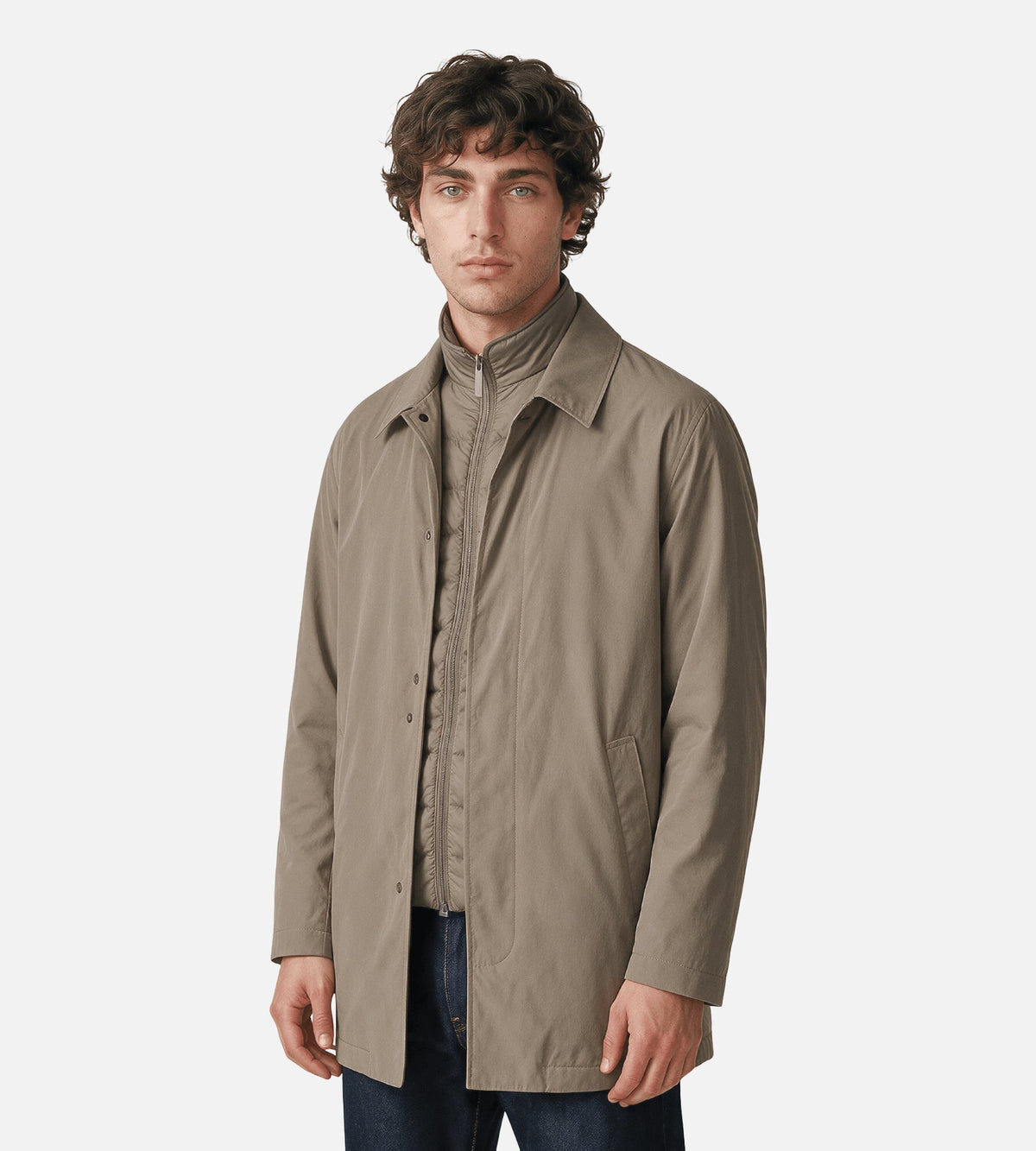 NN.07 Blake 8240 Trench Coat Clay Mirage