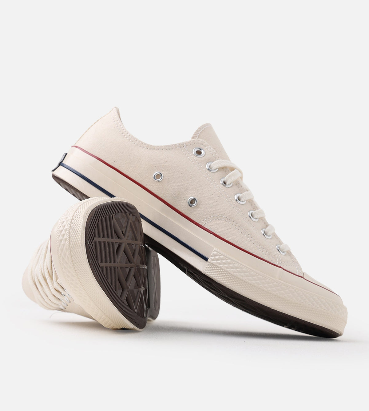 Converse Chuck 70 Low Canvas Parchment Garnet Egret