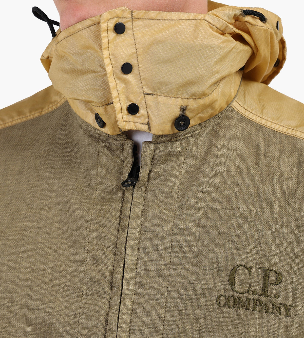 C.P. Company Outerwear Medium Jacket In Rafia-R Dried Herb