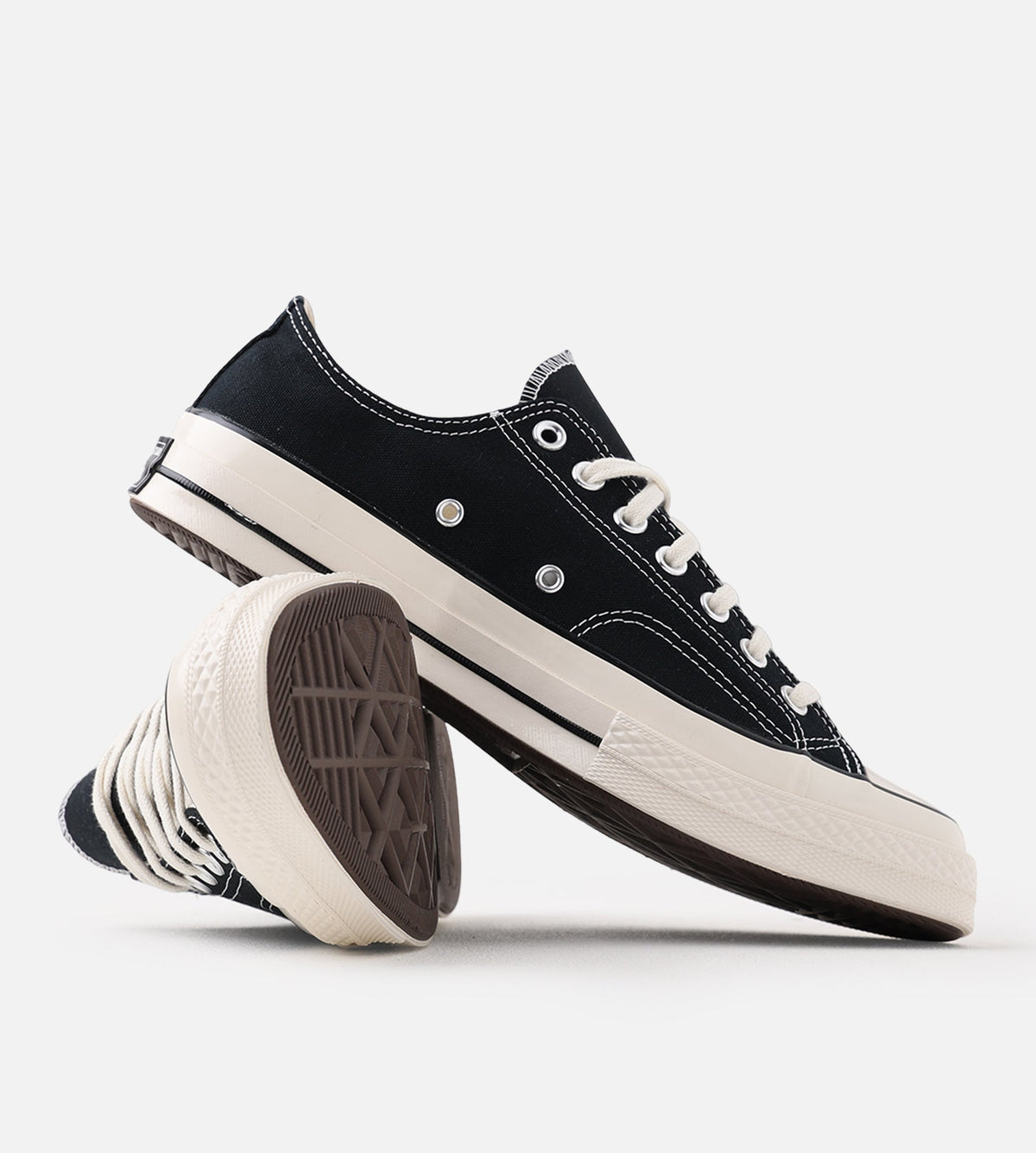 Converse Chuck 70 Low Canvas Black Black Egret