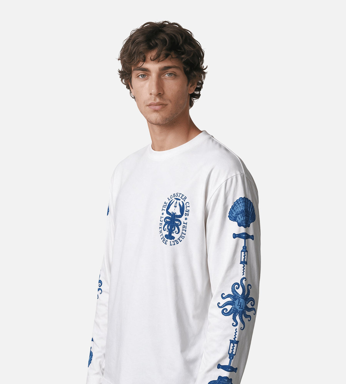 Libertine-Libertine Affirm Shell 3515 Longsleeve White