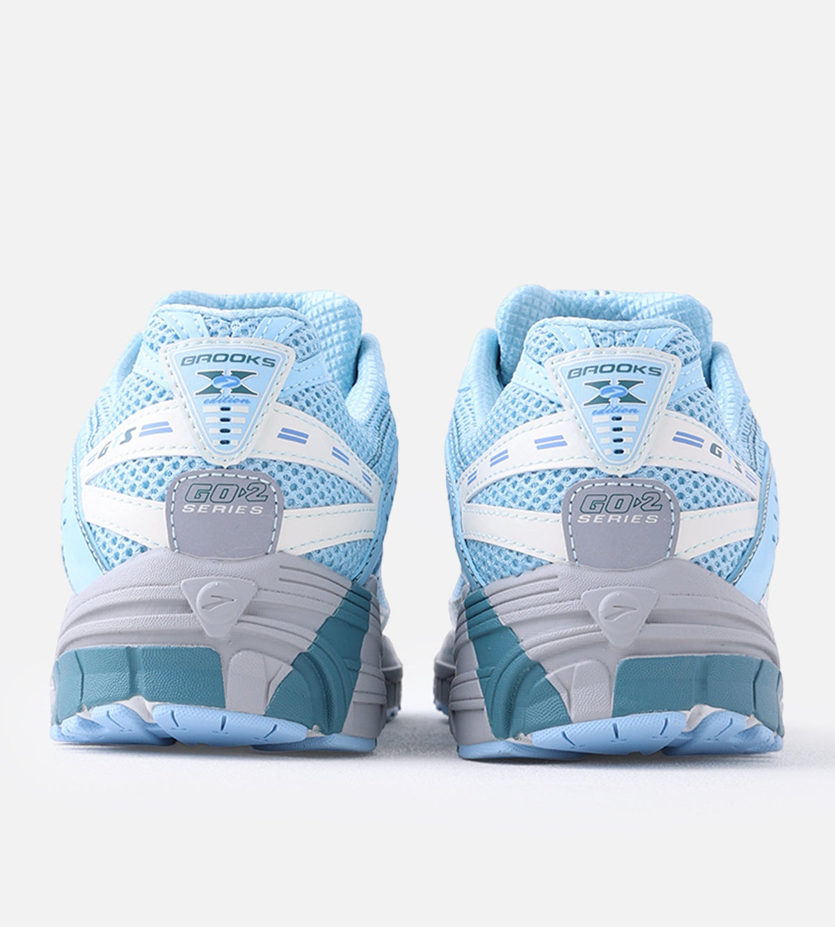 Brooks Adrenaline GTS 10 Sky Blue White Asparagus Grey