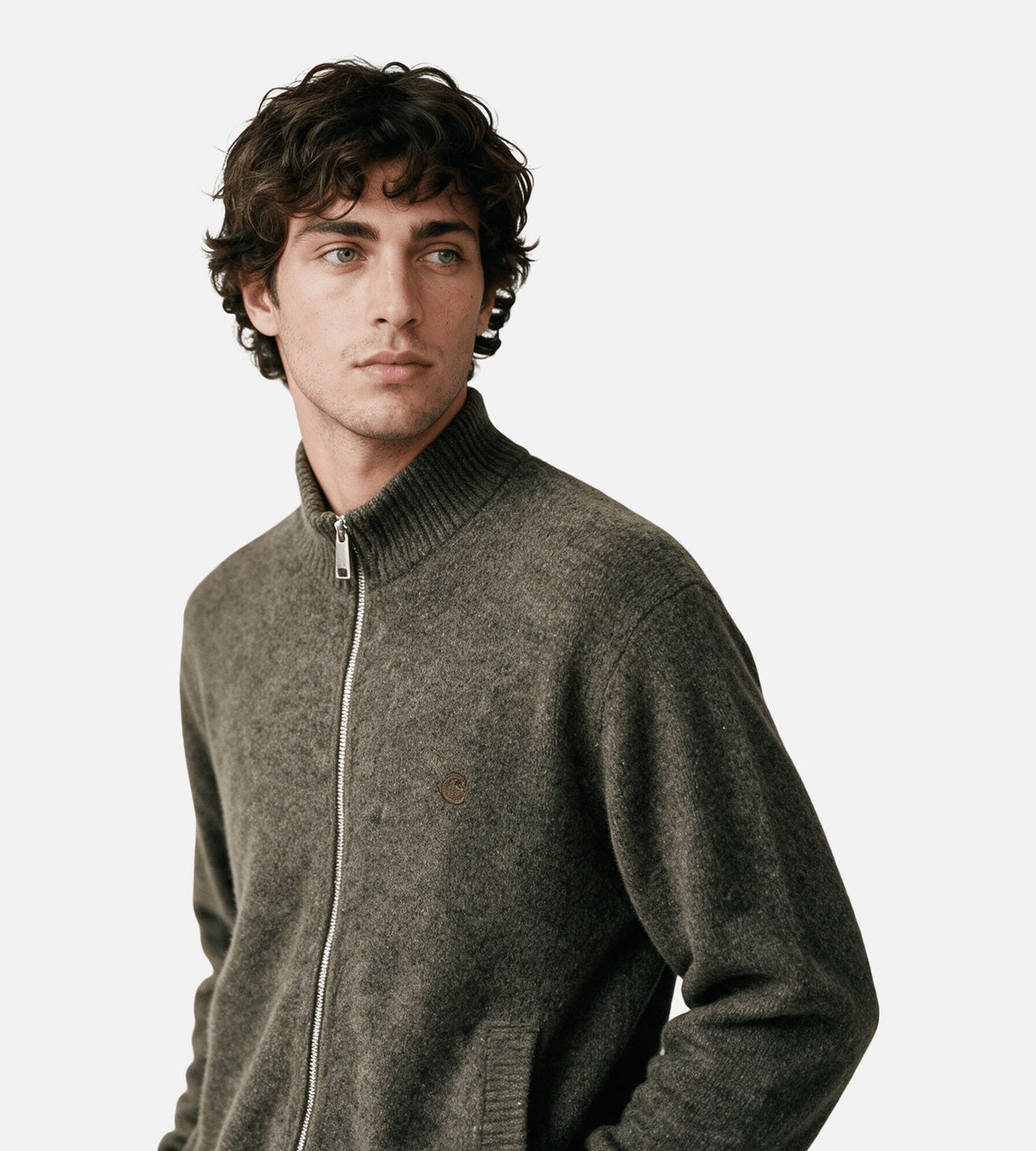 Carhartt WIP Curtis Sweaterer Jacket Tangled Shungite