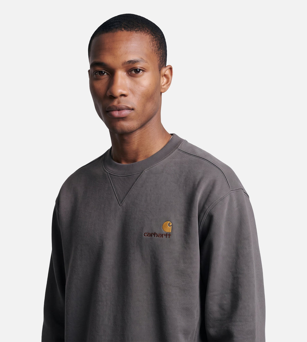 Carhartt WIP American Script Sweater Graphite