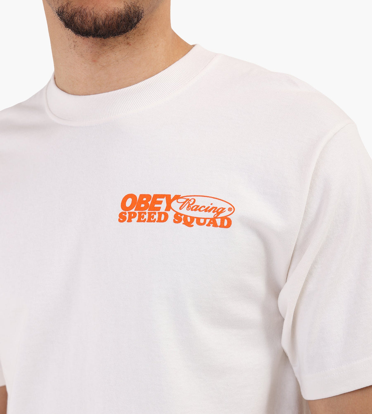 Obey Speed Squad Tee Vintage White