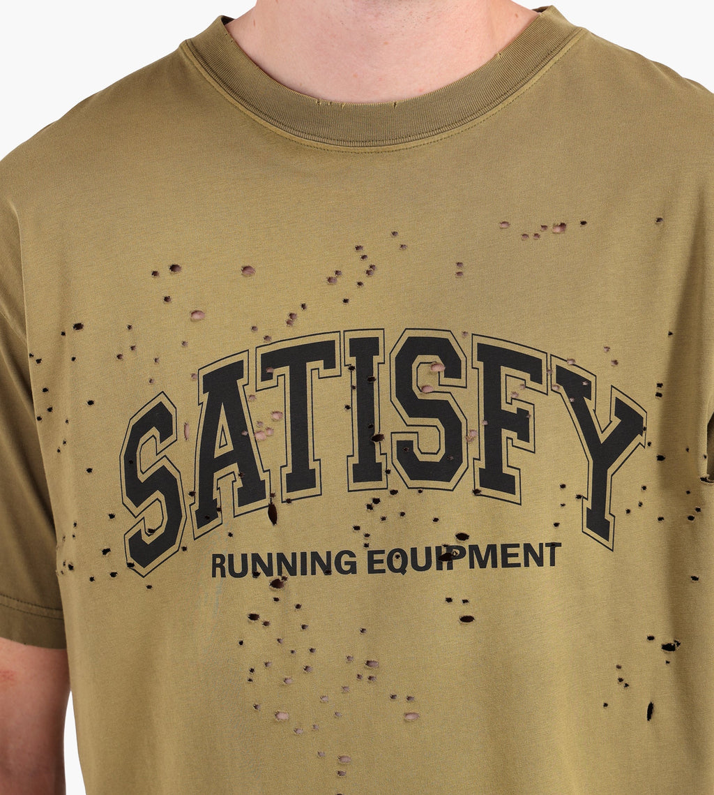 Satisfy MothTech T-Shirt Sun Bleached Military Olive