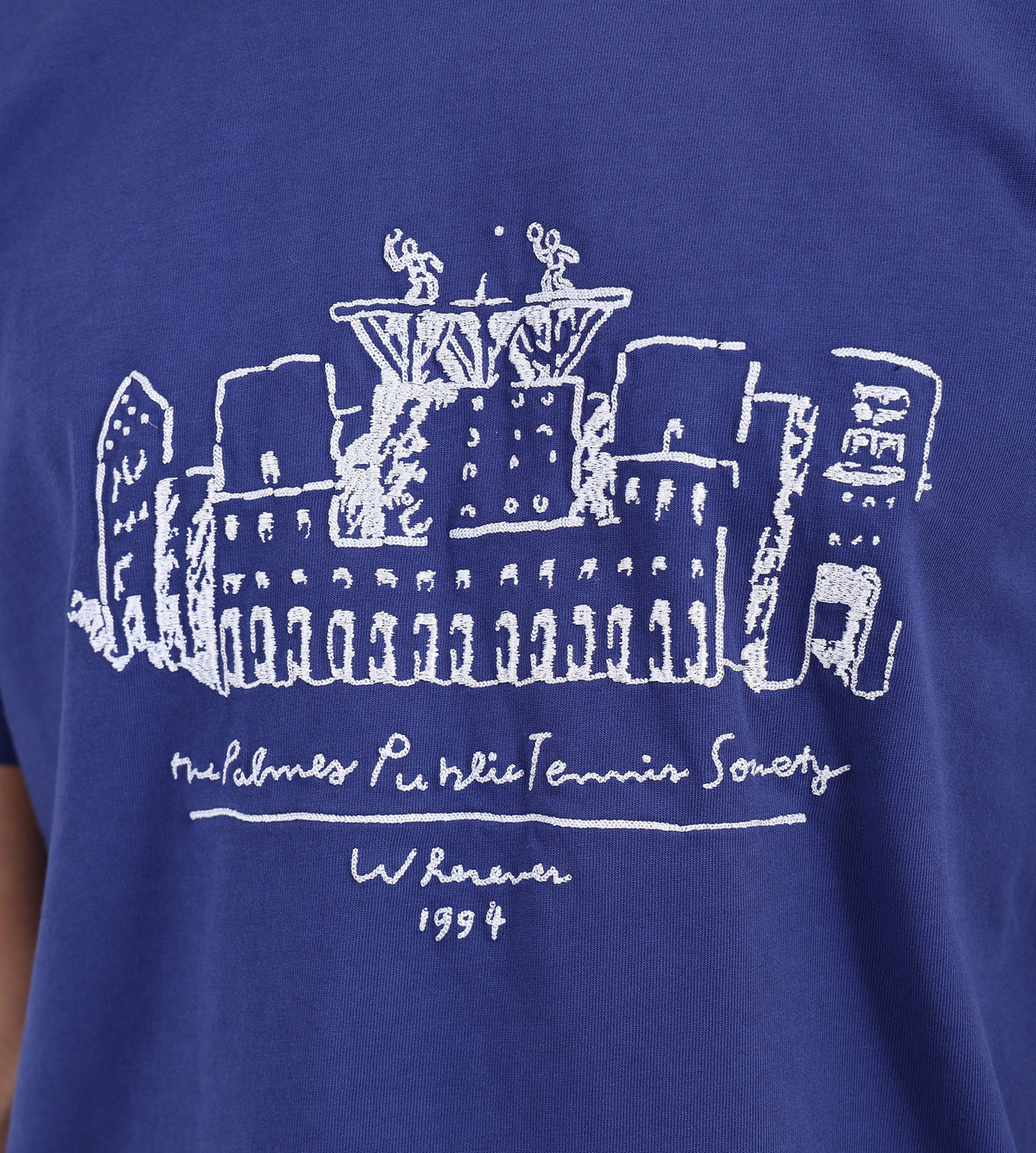 Palmes Public T-Shirt Blue