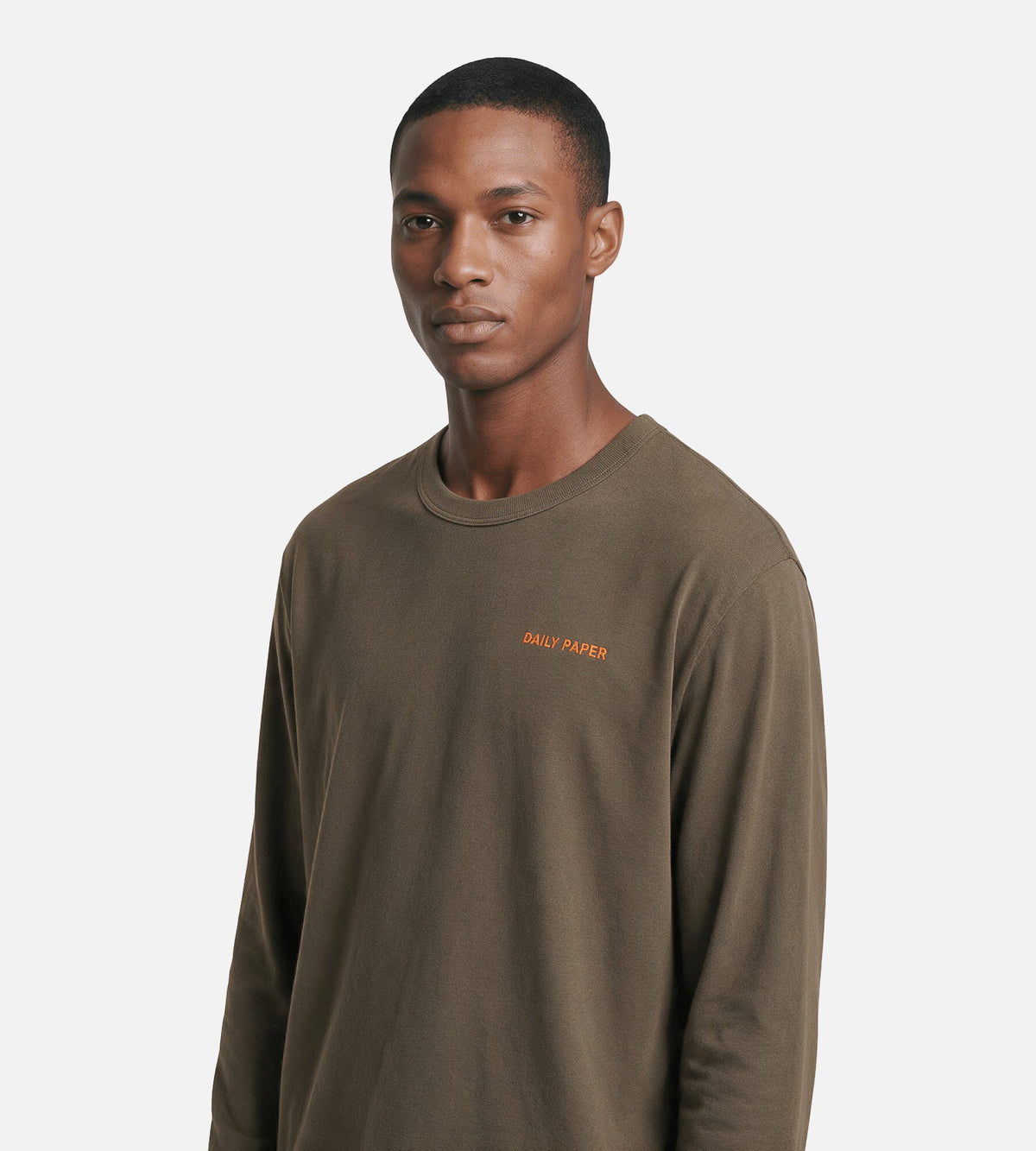 Daily Paper Slub Longsleeve Stone Gray