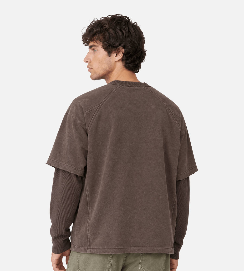 Daily Paper Raglan Stacked Layered  Longsleeve Mole