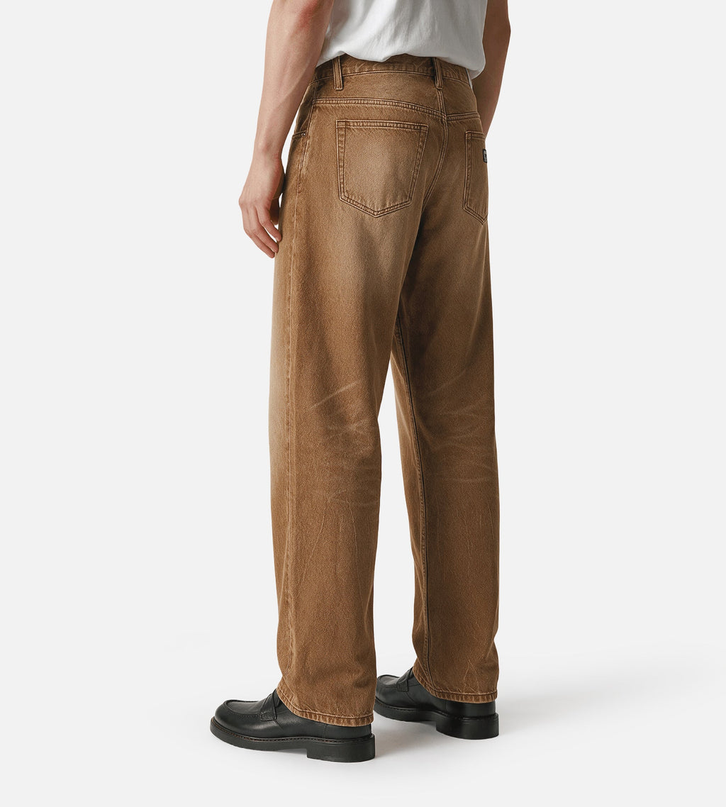 Obey Boxcar Straight Leg Denim Archive Brown