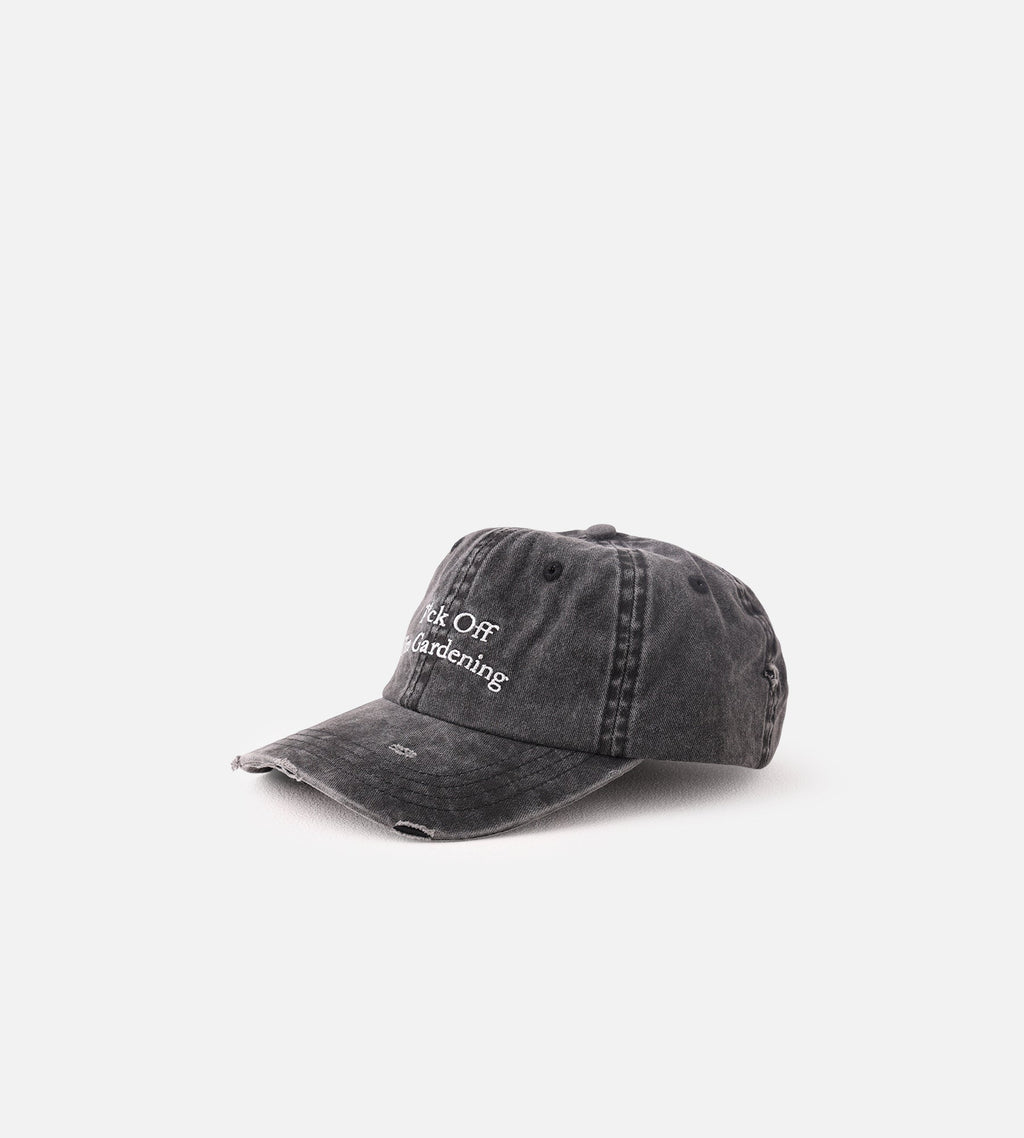 Bram's Fruit Distressed F*ck Off I'm Gardening Cap Washed Charcoal