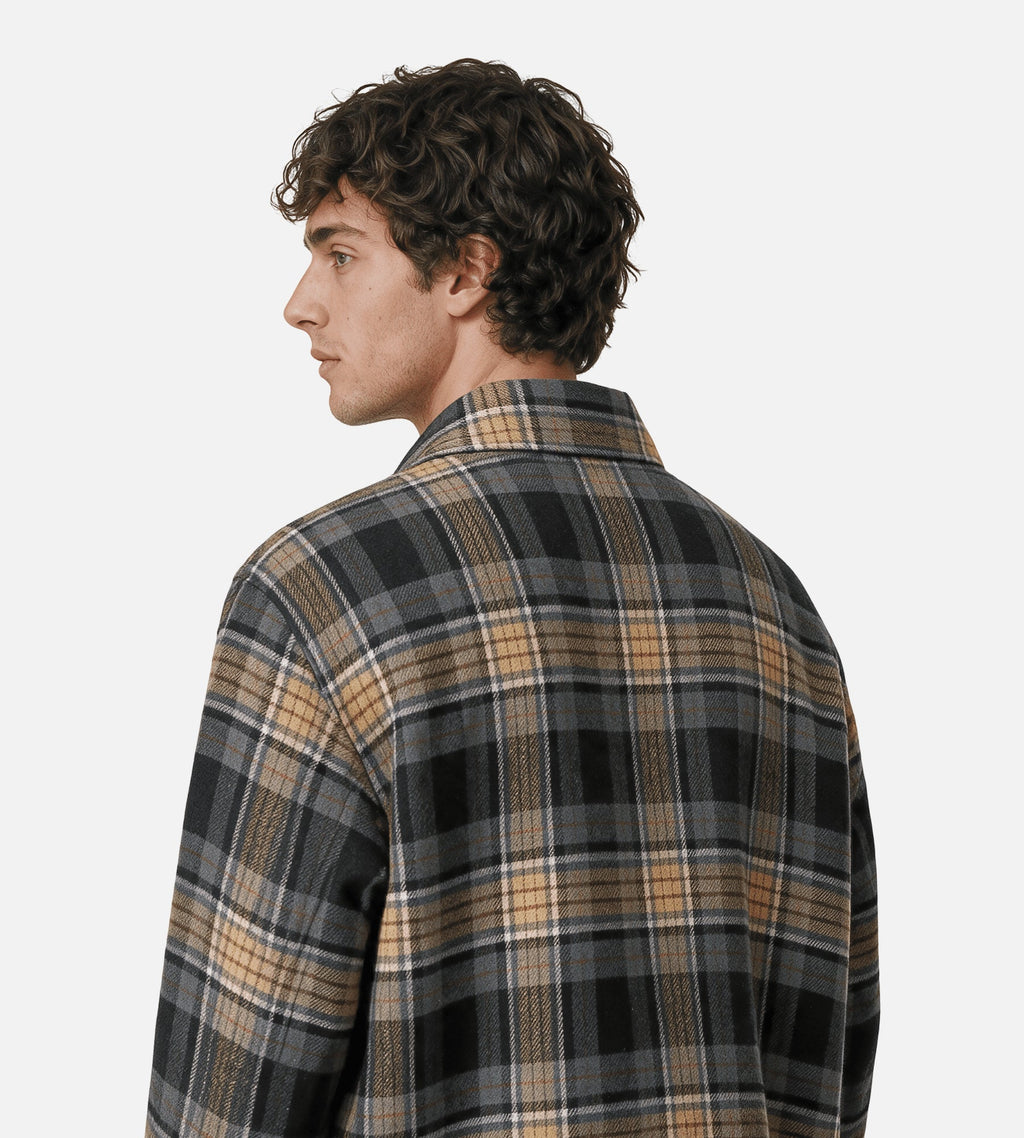 Carhartt WIP Long Sleeve Parson Shirt Parson Check Wip Dusty H