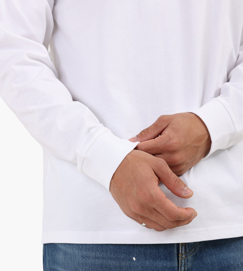 Carhartt WIP Longsleeve Chase White Gold