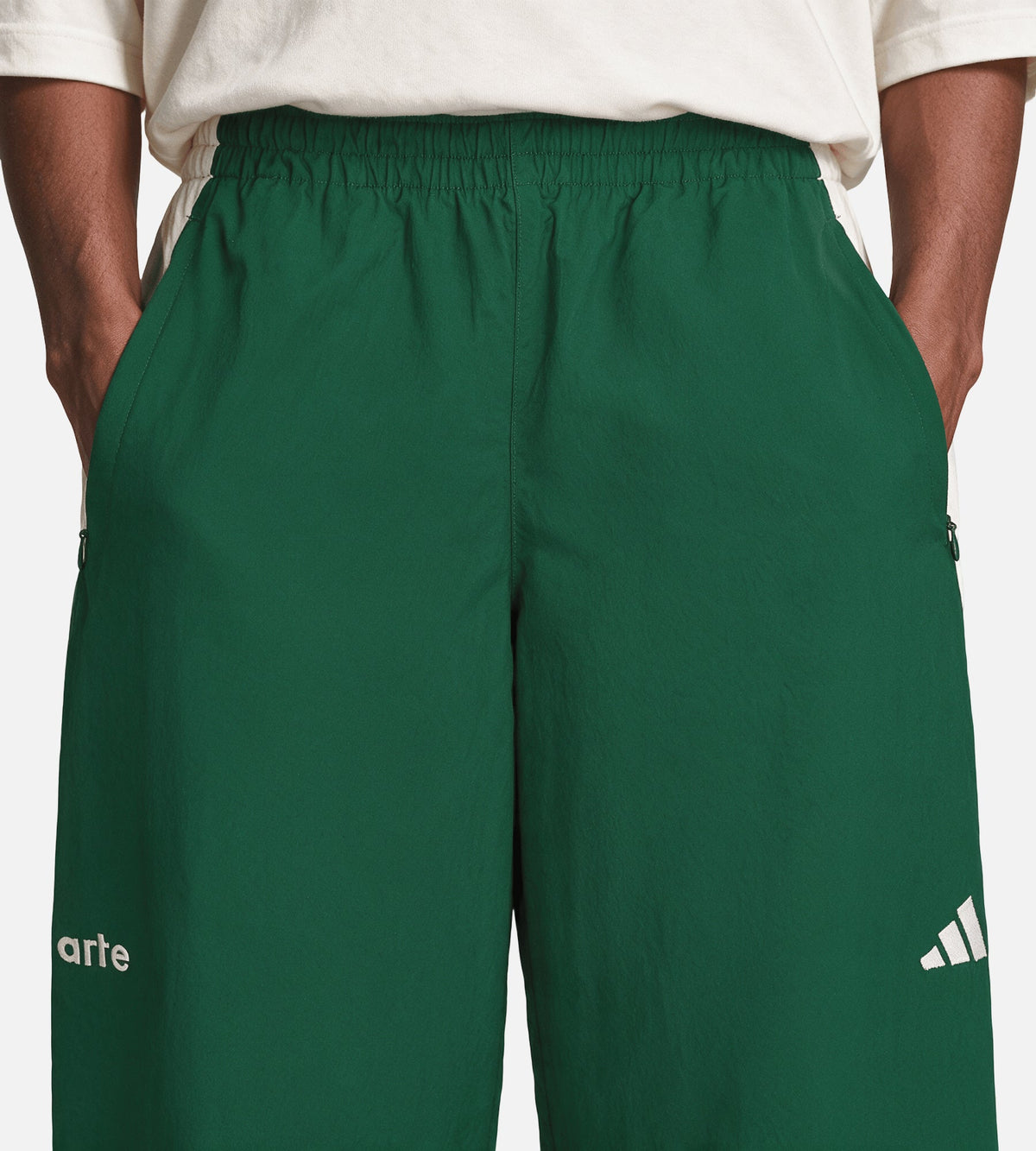 Adidas x Arte Zne Mm Track Pants Amagrn Owhite