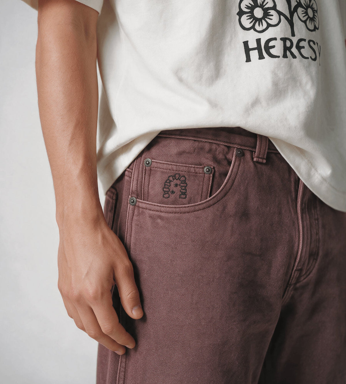 Heresy Heretic Jeans Mauve Taupe