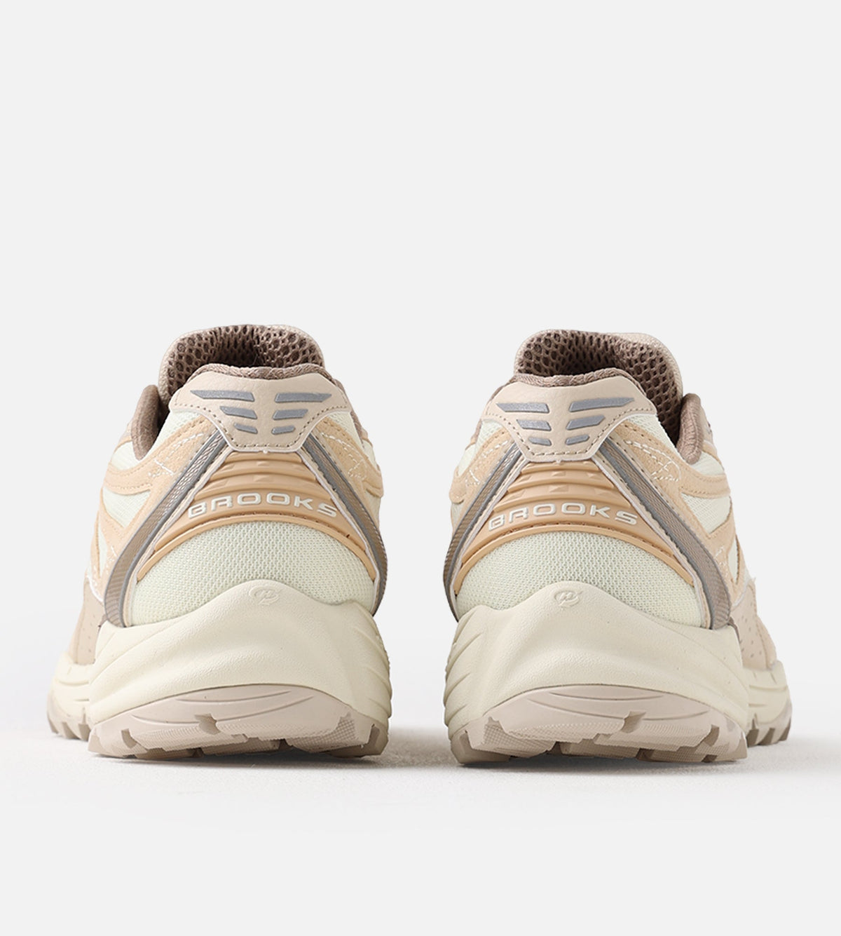 Brooks Cascadia 1 Afterglow Semolina Greige