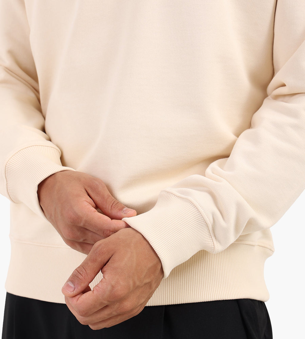 Drôle de Monsieur Drùle Heritage Sweatshirt Light Beige