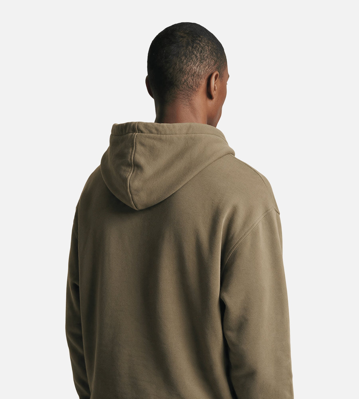 Daily Paper Self Fabric Oversized Orbit Hoodie Stone Gray