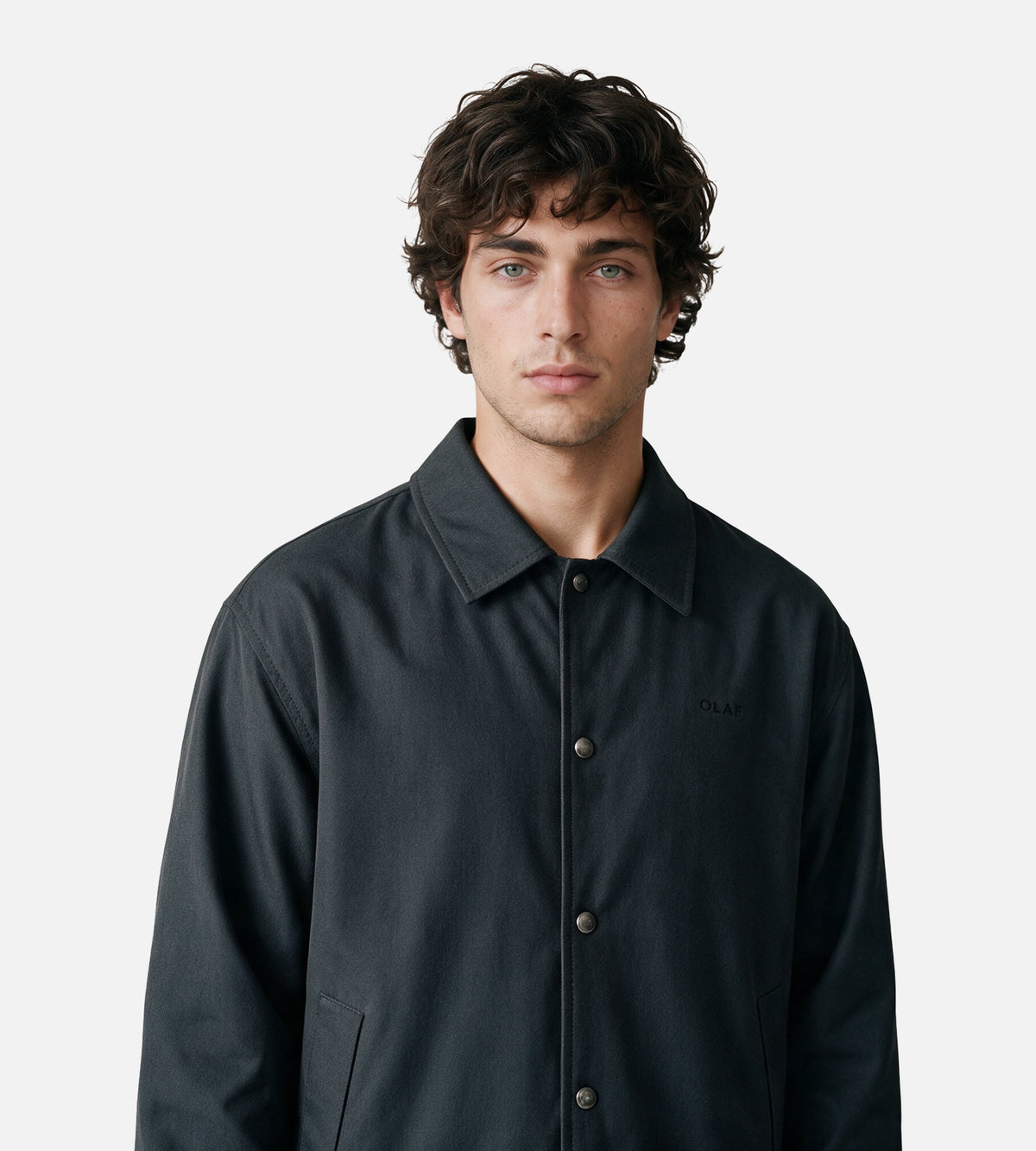OLAF Western Coach Jacket Charcoal