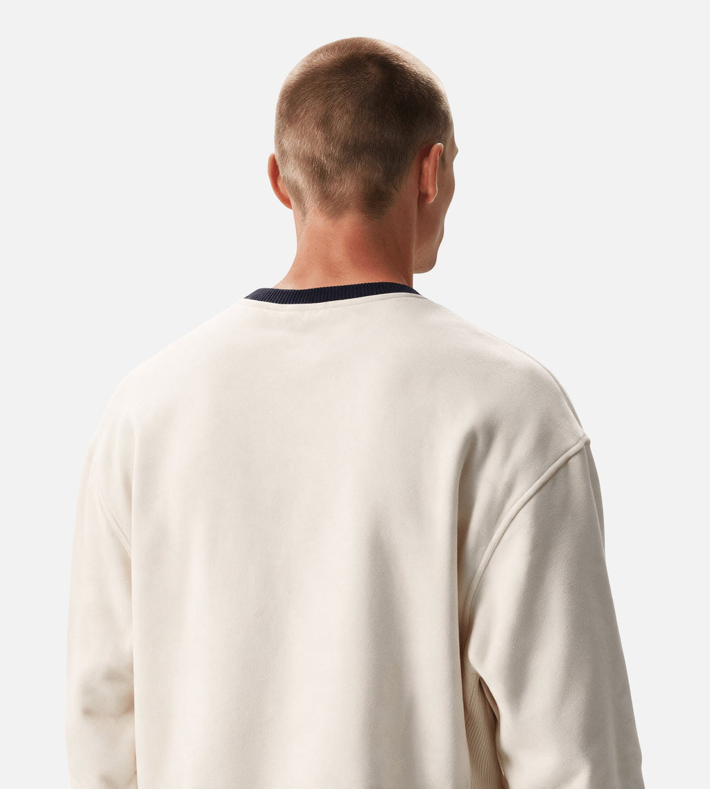PAL Sporting Goods Pre Game Crewneck Marshmallow Navy