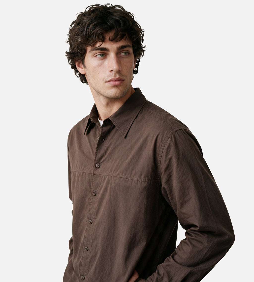 Observe Loop Shirt Brown